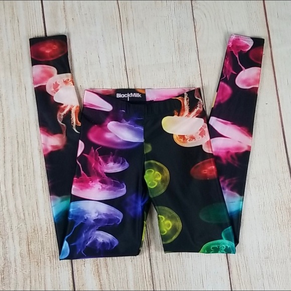 Blackmilk Rainbow Jellyfish Leggings XS - Picture 2 of 7